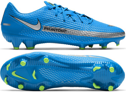 Niebieskie buty piłkarskie korki Nike Phantom GT Academy FG/MG CK8460-400
