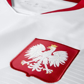 Biało-czerwona koszulka Nike Polska Lewandowski Breathe Stadium Home 2018 893893-100