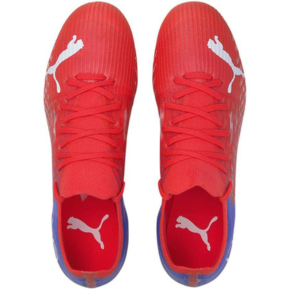 Czerwone buty piłkarskie korki Puma Ultra 3.3 106523 01
