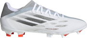 Biało-szare buty piłkarskie korki Adidas X Speedflow.3 FG FY3295