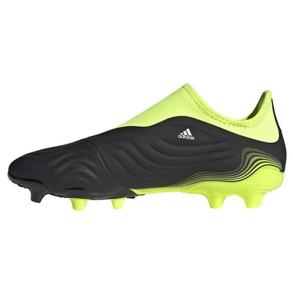 Czarno-zielone buty piłkarskie korki Adidas Copa Sense.3 LL FG FW7270