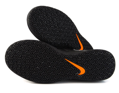Czarne buty piłkarskie na halę Nike TiempoX Legend Club IC AH7260-080 JR