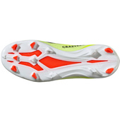 Biało-seledynowe buty korki Adidas X Crazyfast League IF0691 - Junior