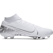 Białe buty piłkarskie korki Nike Mercurial Superfly 7 Academy FG/MG AT7946-100