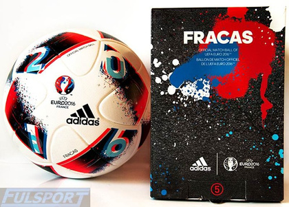 PIŁKA NOŻNA ADIDAS FRACAS OMB  EURO FRANCE 2016