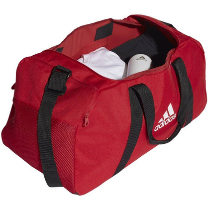 Czerwona torba Adidas Tiro Duffel GH7269 - rozmiar M