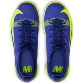 Granatowo-zielone buty halówki Nike Mercurial Superfly 8 Academy CV0784 474 - Junior