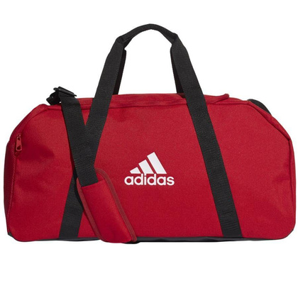 Czerwona torba Adidas Tiro Duffel GH7269 - rozmiar M