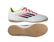 Białe buty halowe Adidas F50 Club IN IE1222