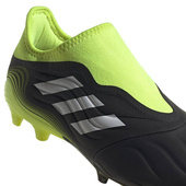 Czarno-zielone buty piłkarskie korki Adidas Copa Sense.3 LL FG FW7270