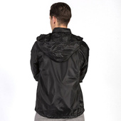 Czarna kurtka przeciwdeszczowa Joma Rainjacket Iris 100087.100