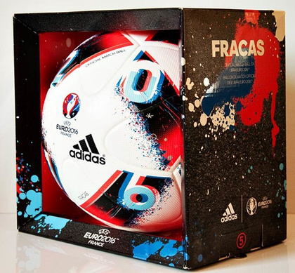 PIŁKA NOŻNA ADIDAS FRACAS OMB  EURO FRANCE 2016