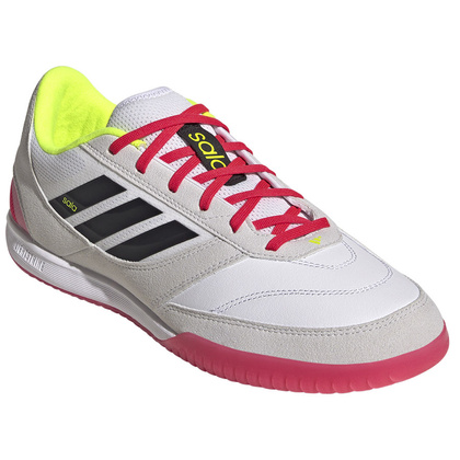 Beżowo-koralowe buty halowe Adidas Top Sala Competition II JP5641