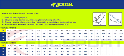 Brązowe buty Joma TK.AJOFRIN MEN 2426 TKAJOW2426