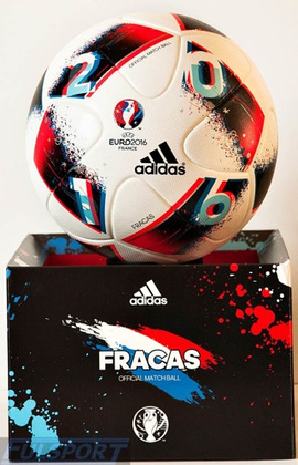 PIŁKA NOŻNA ADIDAS FRACAS OMB  EURO FRANCE 2016