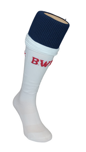 Białe getry sportowe Reebok Bolton Wanderers K37645