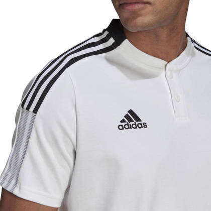 Biała koszulka polo Adidas Tiro 21 GM7363