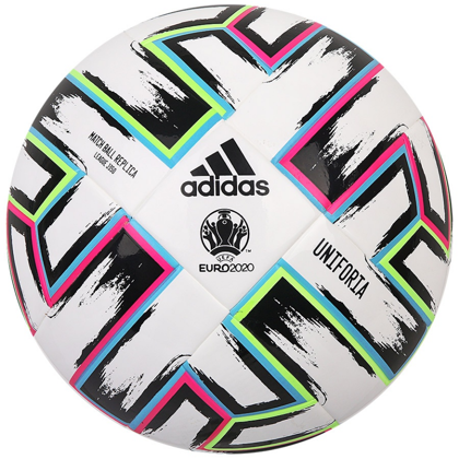 Biała piłka nożna Adidas Uniforia League 350g FH7357 Junior rozmiar 5