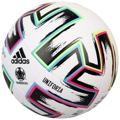 Biała piłka nożna Adidas Uniforia League EURO 2020 FH7339 - rozmiar 5