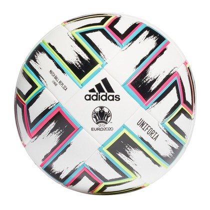 Biała piłka nożna Adidas Uniforia League X-Mas FH7376 rozmiar 4 + pudełko