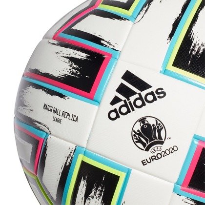 Biała piłka nożna Adidas Uniforia League X-Mas FH7376 rozmiar 4 + pudełko