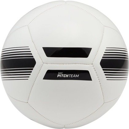 Biała piłka nożna Nike Pitch Team SC3992-100 rozmiar 3