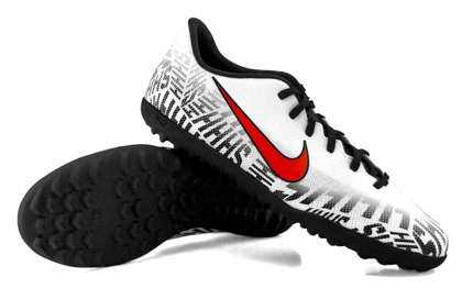 Biało-czarne buty piłkarskie na orlik Nike Mercurial Vapor Club Neymar TF A3119-170