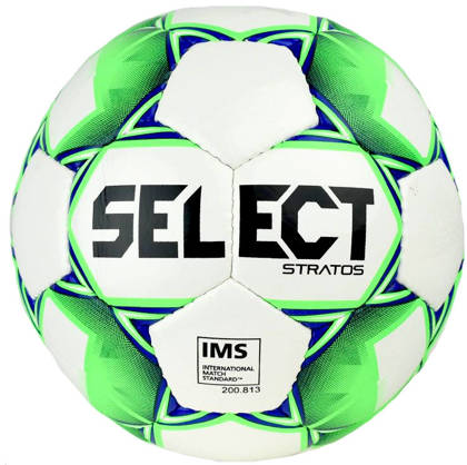 Biało-zielona piłka nożna Select Stratos
