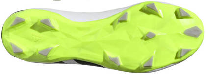 Biało-zielone buty piłkarskie Adidas Predator Accuracy.3 FG GZ0024