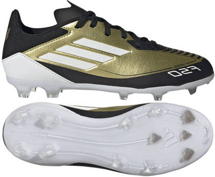 Czarno-złote buty piłkarskie Adidas F50 League Messi IF6919 - Junior