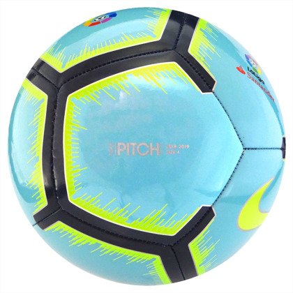 Niebiesko-zielona piłka nożna Nike Pitch LaLiga SC3318-483 r4