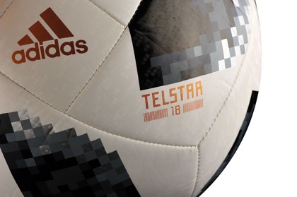 Piłka nożna Adidas Telstar 18 Top Glider CE7374 rozmiar 4