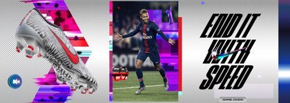 Szare buty piłkarskie na orlik Nike Mercurial Vapor Academy Neymar TF AO9476-170