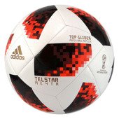 Biała piłka nożna Adidas Telstar Mechta Top Glider CW4684 r5