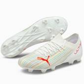 Białe buty piłkarskie Puma Ultra 3.2 FG/AG 106300 03