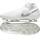 Białe buty piłkarskie korki Nike Phantom Vision Elite DF FG AO3262-100