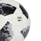 Biało-czarna piłka nożna Adidas Telstar 18 Competition CE8085 r5