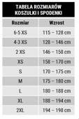 Biało-czarny strój sportowy na WF Joma Combi Nobel 100052.200 + 100053.100 - Junior