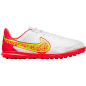 Biało-czerwone buty piłkarskie turfy Nike Tiempo Legend 9 Club DA1334 176 - Junior