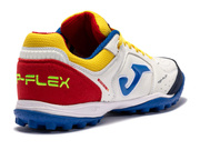 Biało-niebieskie buty turfy Joma Top Flex 2216 TOPW2216TF