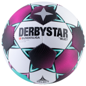 Biało-turkusowa piłka nożna meczowa Select Derbystar Bundesliga Brillant APS rozmiar 5