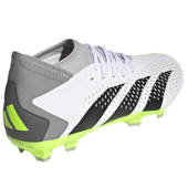 Biało-zielone buty piłkarskie Adidas Predator Accuracy.3 FG GZ0024