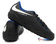 Czarne buty piłkarskie na orlik Nike Hypervenom Phelon TF 852562-002