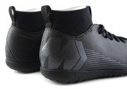 Czarne buty piłkarskie na orlik Nike Mercurial Superfly Club TF AH7345-001 JR