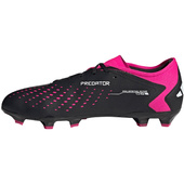 Czarno-różowe buty piłkarskie Adidas Predator Accuracy.3 FG GW4602