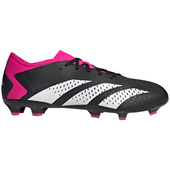 Czarno-różowe buty piłkarskie Adidas Predator Accuracy.3 FG GW4602