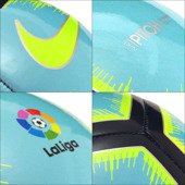 Niebiesko-zielona piłka nożna Nike Pitch LaLiga SC3318-483 r4