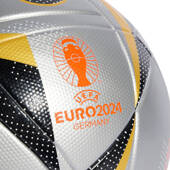 Szara piłka nożna Adidas Fussballliebe League Final Euro 2024 IX4046